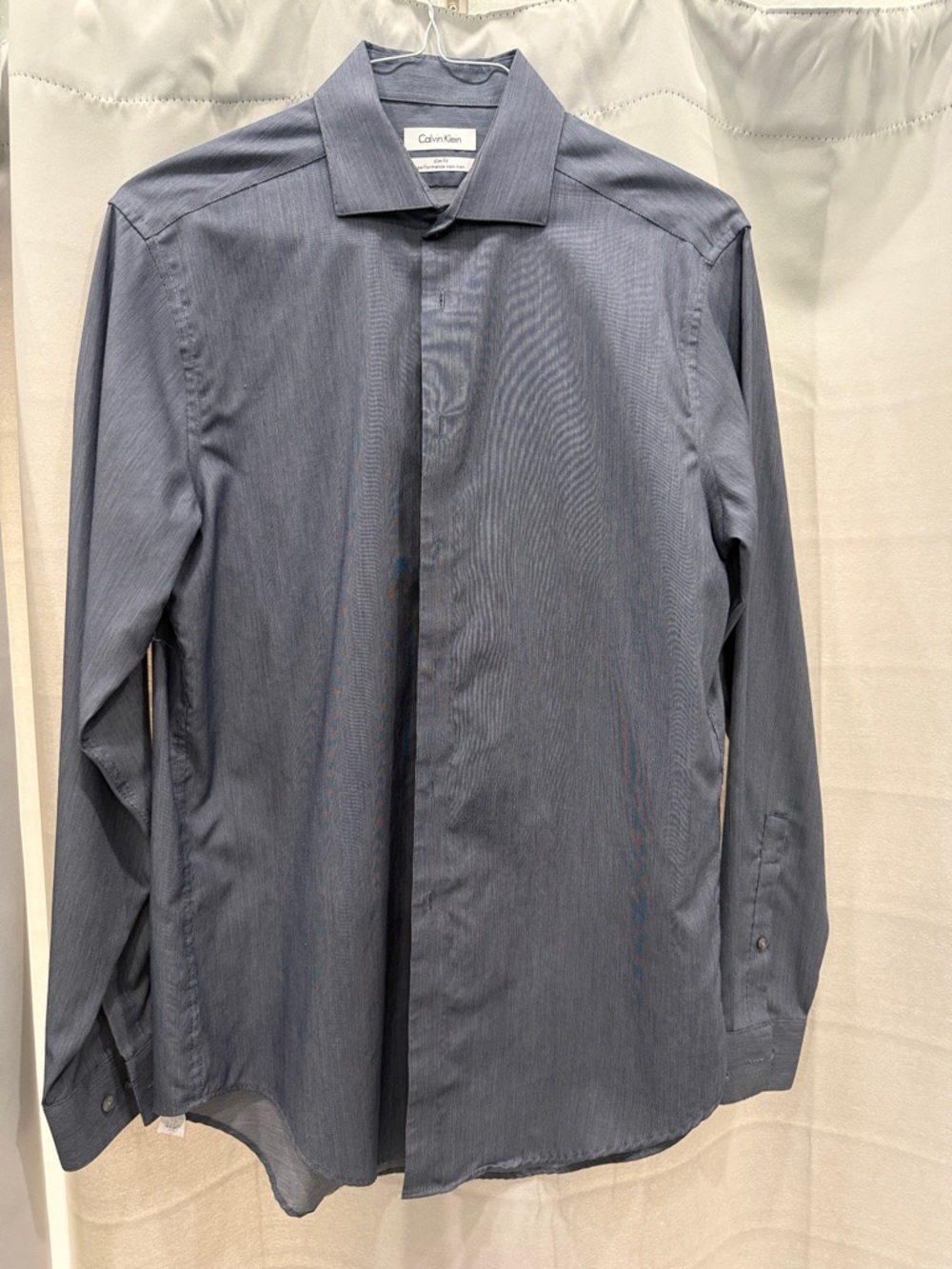 Calvin Klein Slim Fit Non-Iron Dress Shirt Men’s
